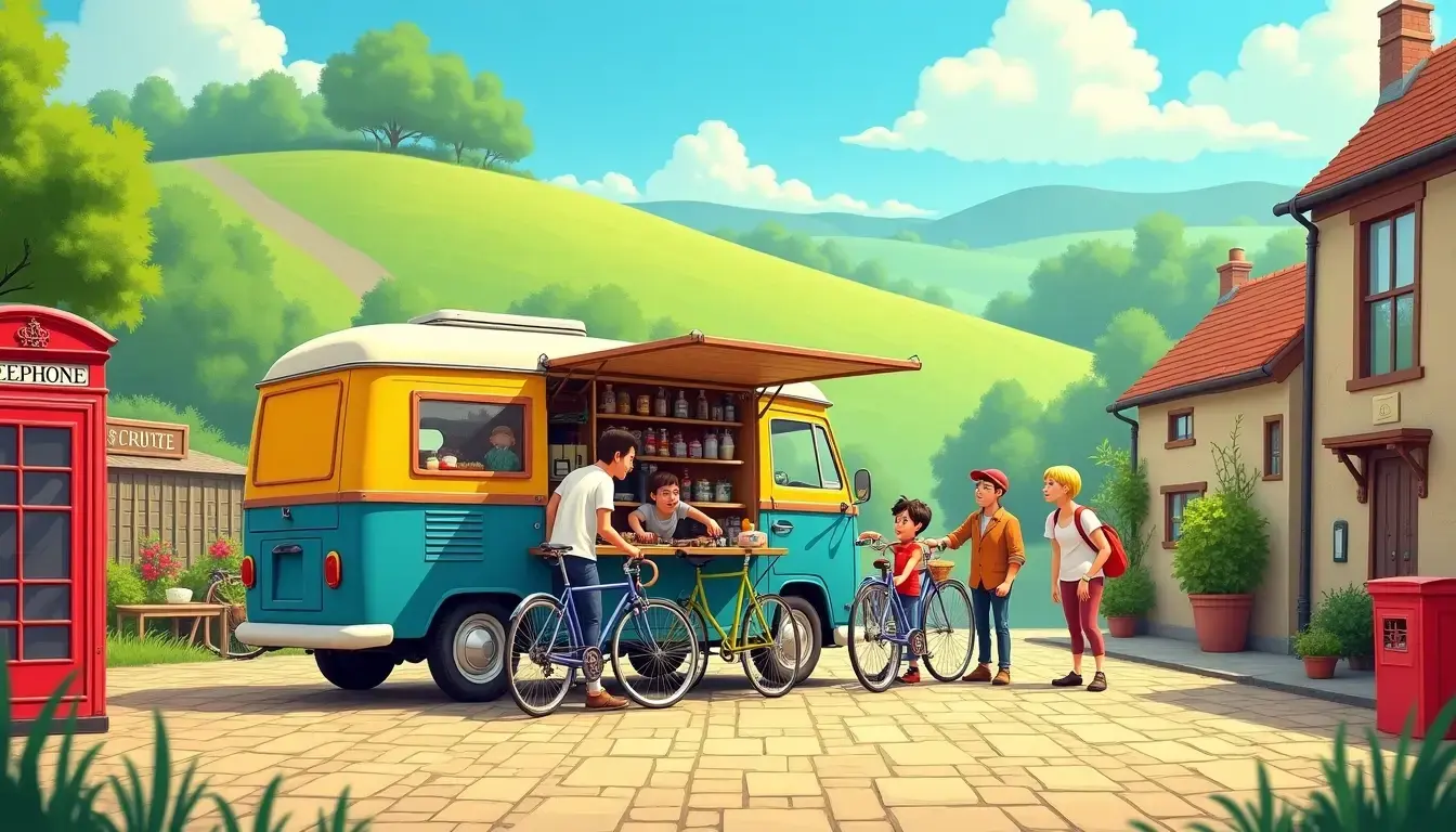 how to start a mobile bike repairs shop uk